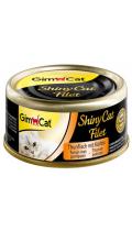 GimCat ShinyCat Filet Консервы тунец с тыквой