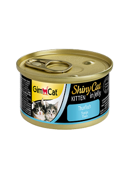 GimCat ShinyCat Kitten консерви для кошенят тунець
