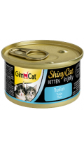 GimCat ShinyCat Kitten Консервы для котят тунец