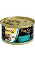GimCat ShinyCat консерви курча з креветками