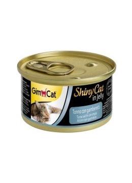 GimCat ShinyCat консерви тунець з креветками