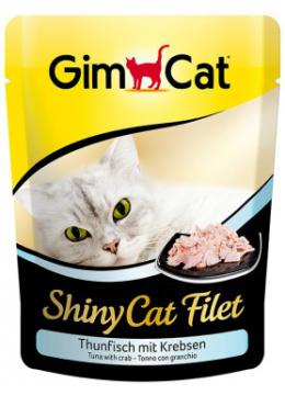 GimCat ShinyCat Filet тунець з крабом