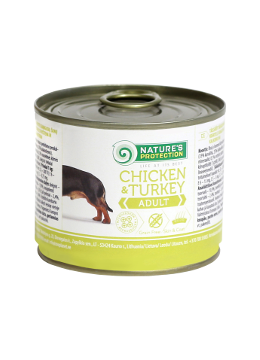 Nature's Protection Adult Dog Chicken & Turkey