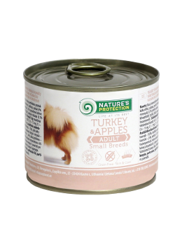 Nature's Protection Adult Small Breeds Turkey & Apples
