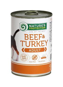 Nature's Protection Adult Dog Beef & Turkey