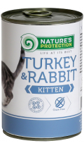 Nature's Protection Kitten Turkey & Rabbit