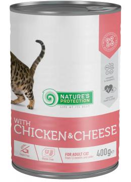 Nature's Protection Adult Cat Chicken & Cheese