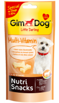 GimDog Nutri Snacks Multi-Vitamin ласощі Мультивітамін