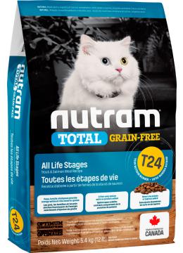 Nutram T24 Total Grain-Free з лососем і фореллю