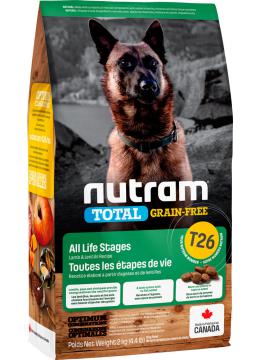 Nutram T26 Total Grain-Free з ягням і бобовими