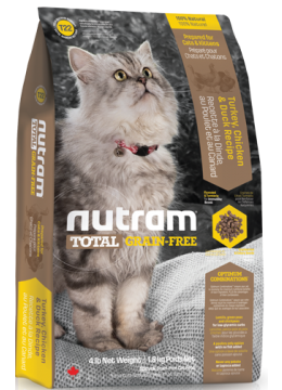 Nutram T22 Total Grain-Free з індичкою, куркою і качкою