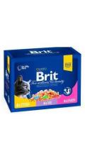 Brit Premium Cat Павучі асорті сімейне 3 смаку