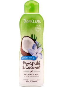 TropiClean Awapuhi-Coconut Шампунь для білої шерсті