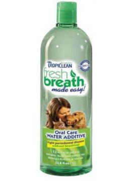 TropiClean Fresh Breath Добавка в воду для собак
