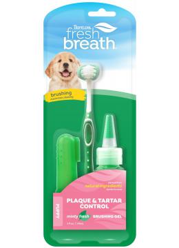 TropiСlean Fresh Breath Набір для чищення зубів у цуценят
