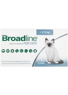 Broadline Spot On для кішок до 2,5 кг