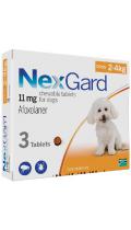 Некс Гард Таблетки для собак вагою від 2 до 4 кг