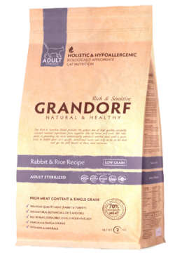 Grandorf Rabbit & Rice Adult Sterilized