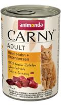 Animonda Carny Adult Cat курка з качкою і яловичиною
