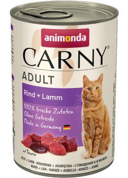 Animonda Cat Carny Adult Beef + Lamb яловичина з ягням