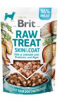 Brit Raw Treat Skin & Coat Freeze-dried з рибою та куркою