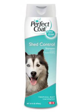 8in1 Perfect Coat Shed Control Шампунь Контроль линьки для собак