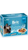 Brit Premium Pouch Family Plate Gravy шматочки в соусі