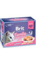 Brit Premium Pouch Family Plate Jelly Кусочки в желе