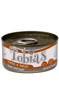 Tobias консерви для собак з тунцем і яловичиною