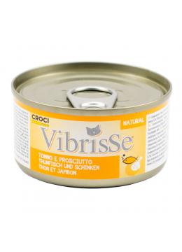 Vibrisse консерви для кішок з тунцем і курячою шинкою