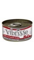 Vibrisse консерви для кішок з куркою і курячою шинкою