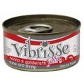 Изображение 1 - Vibrisse консерви для кішок з тунцем і креветкою в желе