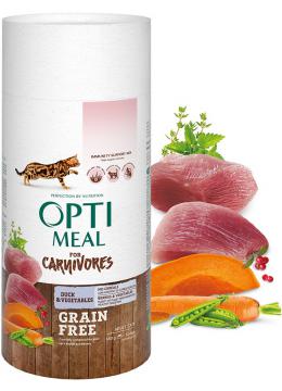 Optimeal Grain-Free Adult Cat беззерновой корм з качкою і овочами