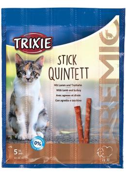 Trixie Premio Stick Quintett палички з ягням і індичкою