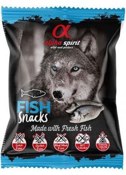 Alpha Spirit Snacks ласощі для собак з рибою