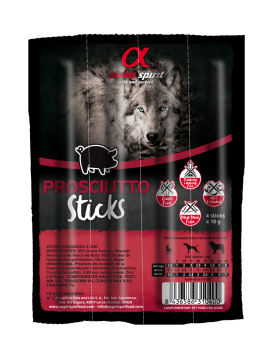 Alpha Spirit Sticks ласощі для собак з прошуто