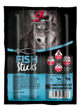 Alpha Spirit Sticks ласощі для собак з рибою