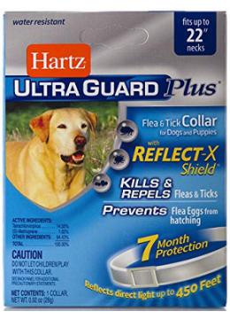 Hartz UltraGuard Flea&Tick Plus нашийник світловідбиваючий