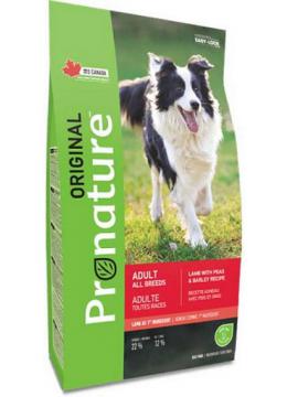 Pronature Original Adult Dog All Breeds з ягням, горохом і ячменем