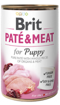 Brit Patе & Meat Puppy з курчам для цуценят
