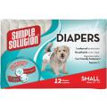 Изображение 1 - Simple Solution Disposable Diapers підгузники для собак, 12 шт