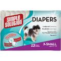 Изображение 1 - Simple Solution Disposable Diapers підгузники для собак, 12 шт