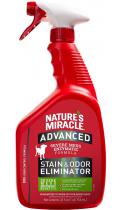 8in1 Nature's Miracle Advanced Formula Спрей посиленої формули від котячих плям і запахів з ароматом лимона
