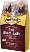 Carnilove Fresh Cat курка і кролик для дорослих кішок