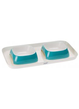Ferplast Glam Tray s пластикова підставка з мисками