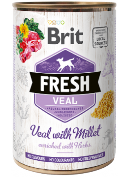 Brit Fresh Veal with Millet з телятиною і пшоном