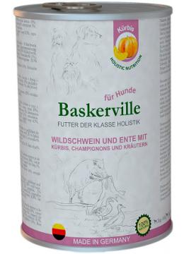 Baskerville Dog качка і кабан з гарбузом і зеленню