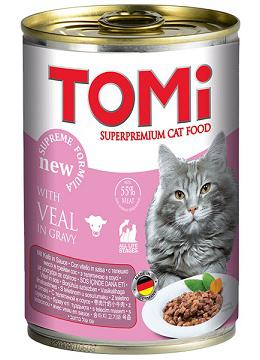TOMi Cat Veal з телятиною