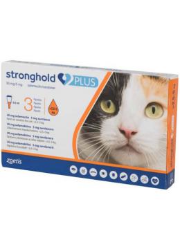 Stronghold Plus Краплі для кішок від 2,5 до 5 кг
