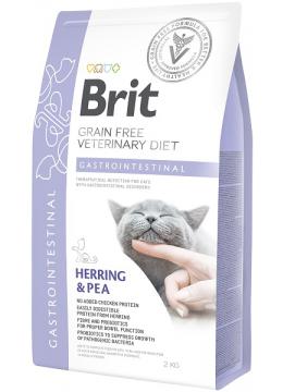 Brit Veterinary Diet Gastrointestinal для кішок з оселедцем і горохом